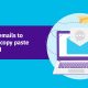 Sample emails to clients - copy paste and send header