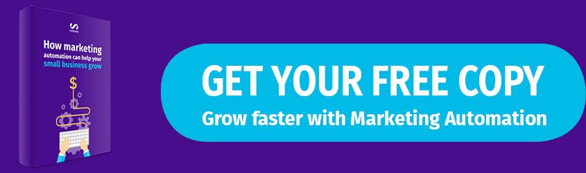 Grow faster with marketing automation call to action