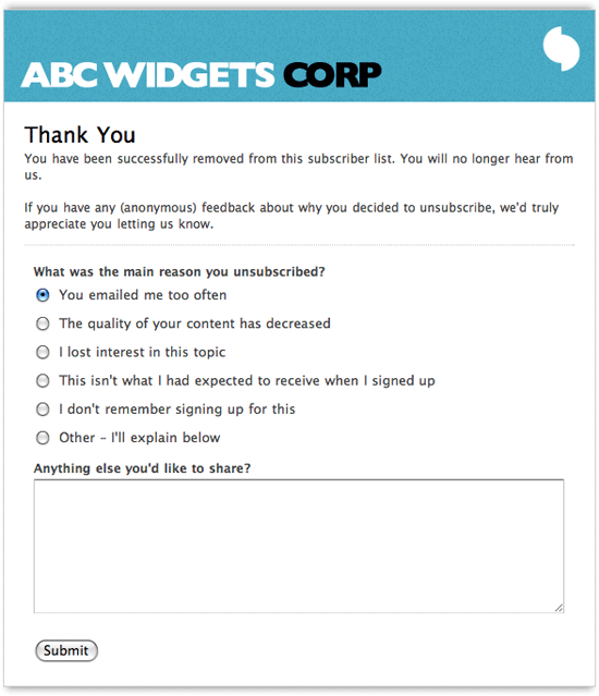 ABC Widgets