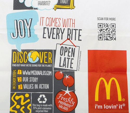 McDonald’s QR Codes